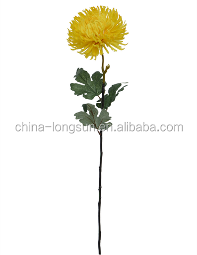 LSD-1611231887 Fake Chrysanthemum/White Artificial Mums flower for Funeral Decoration