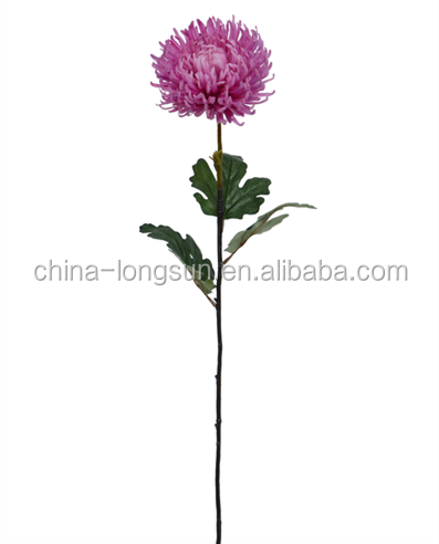 LSD-1611231887 Fake Chrysanthemum/White Artificial Mums flower for Funeral Decoration