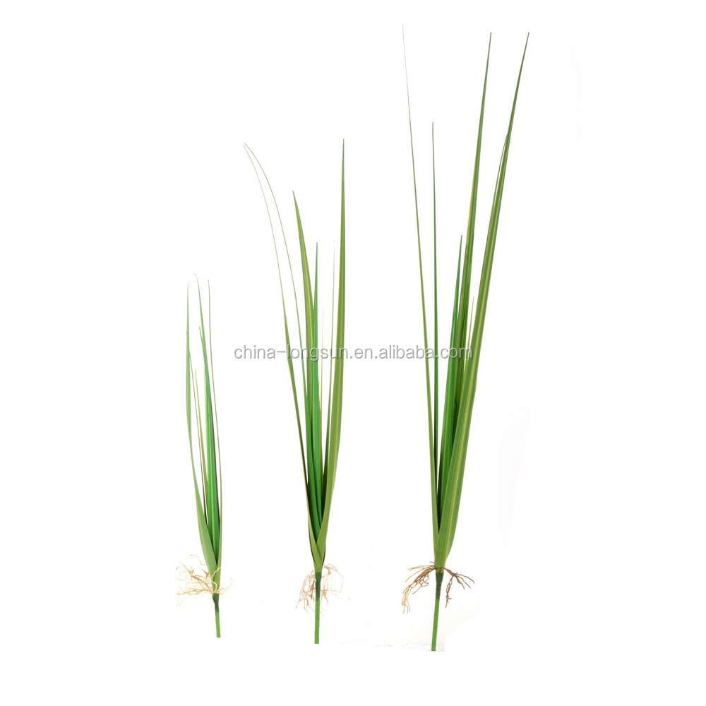 LSD-170601326 36 / 48 / 60 Inch Artificial Grass Synthetic Onion Grass In Pot Fake Grass Pots Plant for Indoor Decoration