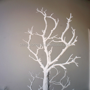 LSD-1224550 Factory hot sale 12ft artificial plastic dry tree for decoration with white decorative dry tree branches