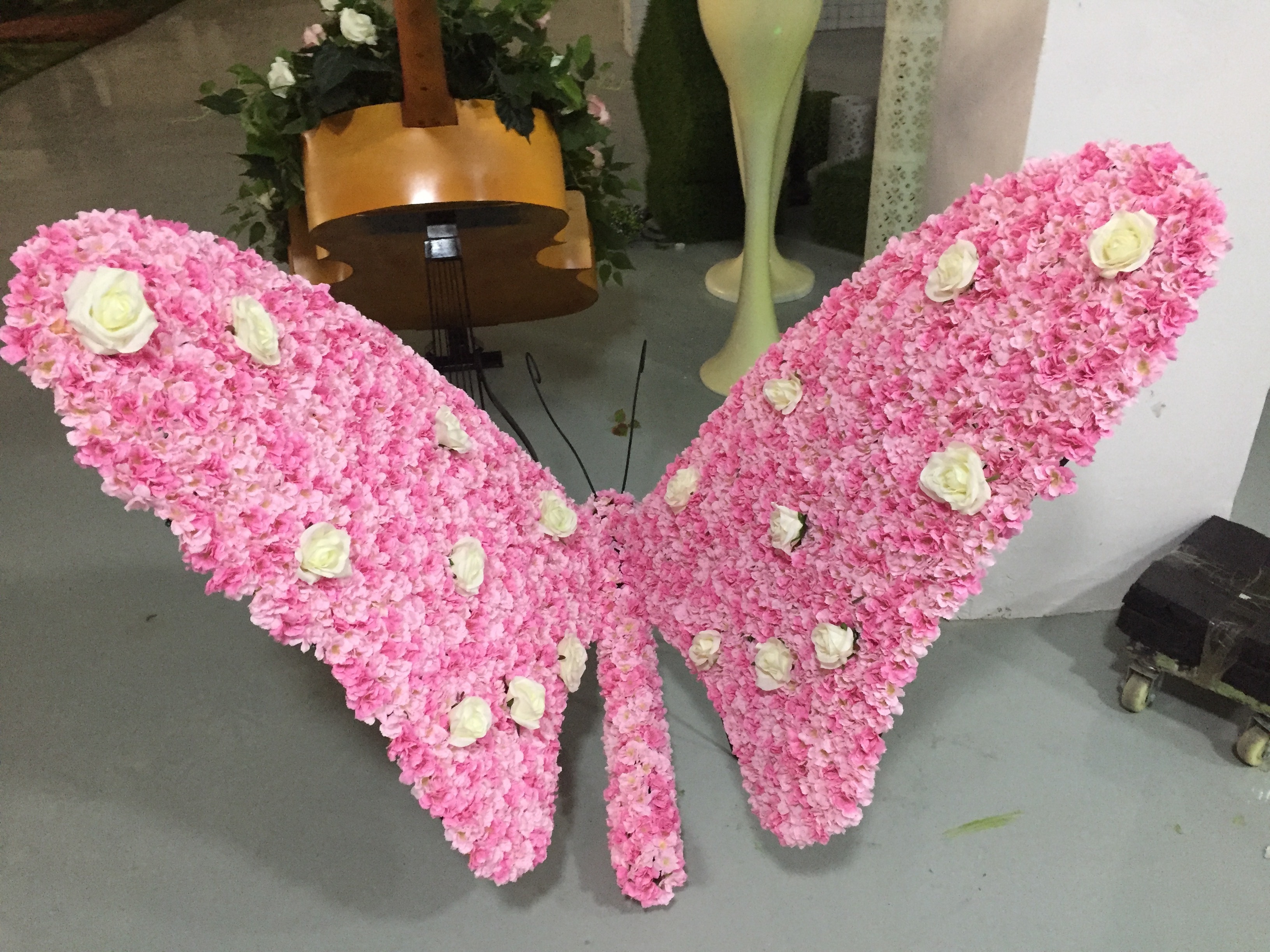 ARTIFICIAL TOPIARY ANIMAL grass butterfly simulated topiary garden decorative product for customize