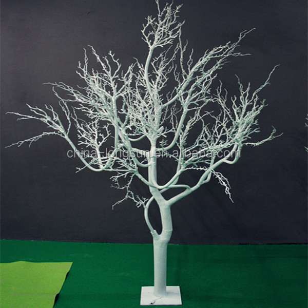 LSD-1224550 Factory hot sale 12ft artificial plastic dry tree for decoration with white decorative dry tree branches