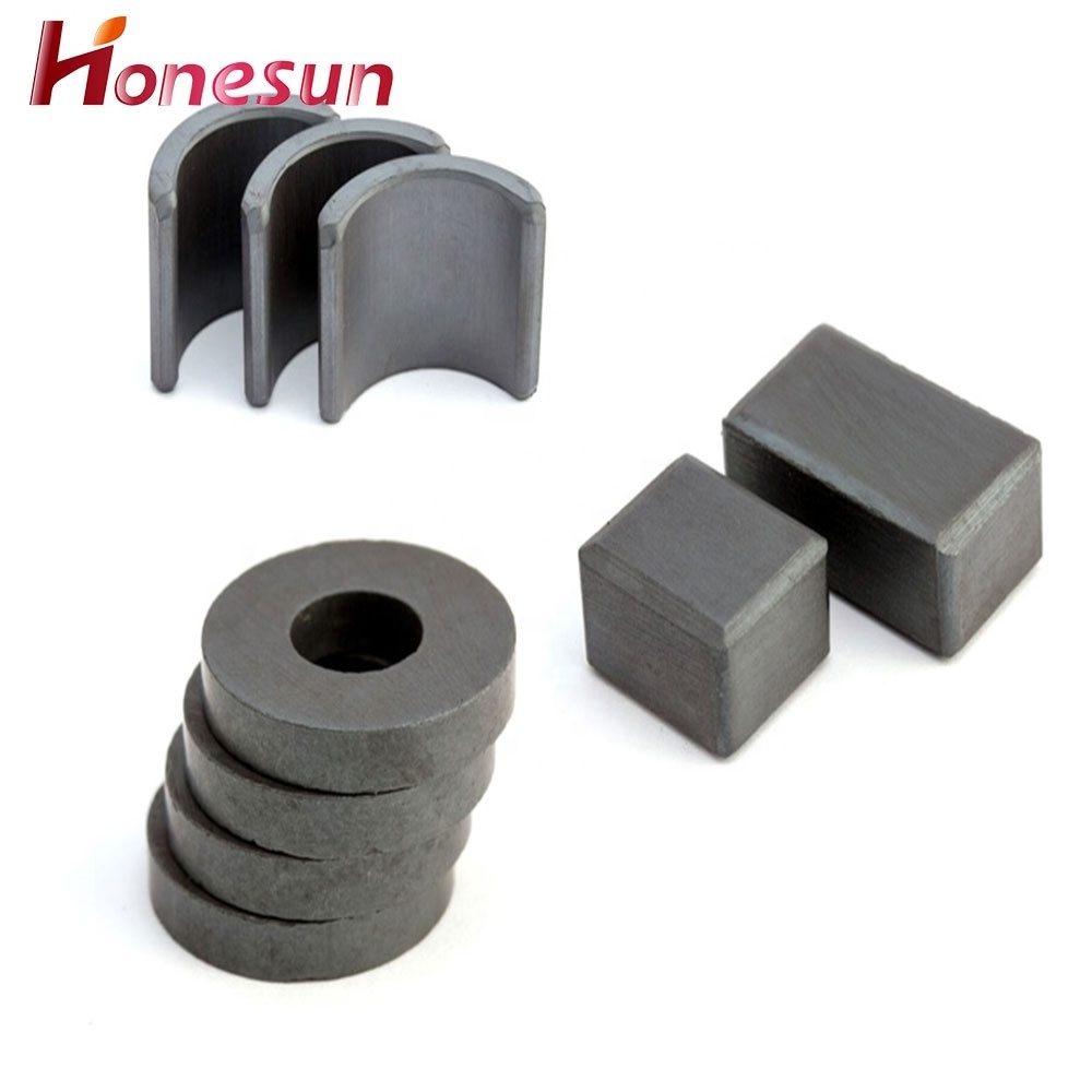 Permanent Y30BH Y35 block magnetic ceramic ferrite magnet