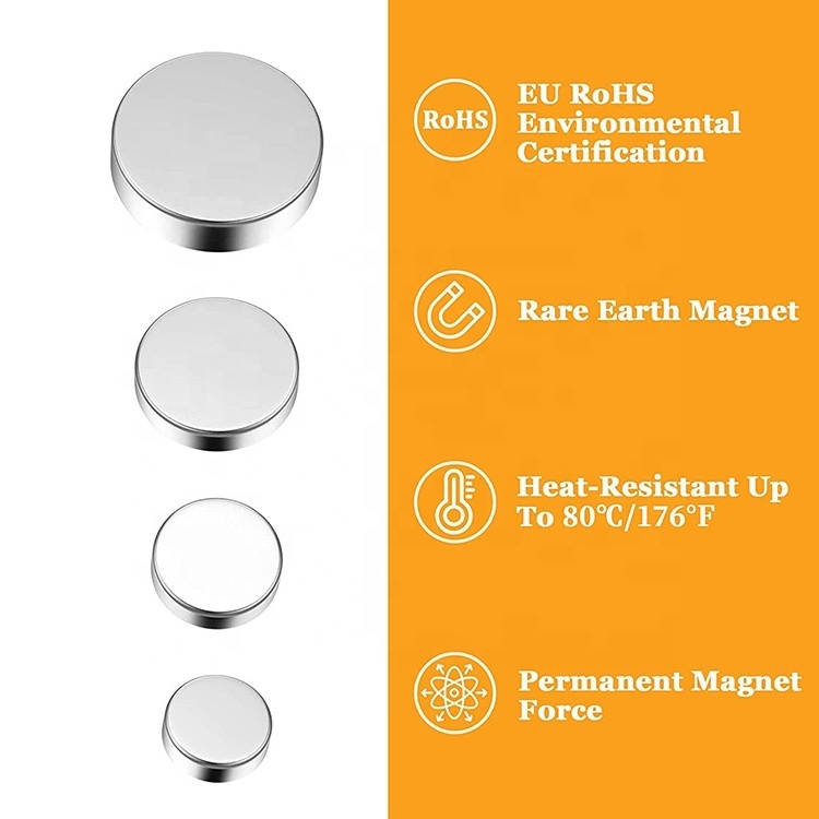 Rare Earth Magnet Permanent Super Strong Magnets Neodymium N52 Magnetic Ring Round Disc Magnet