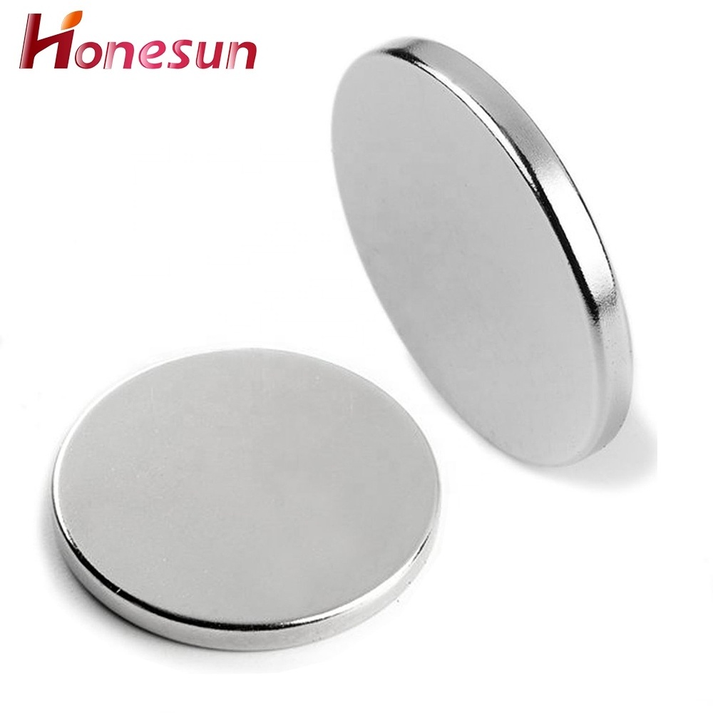 N42 grade neodymium strong round permanent magnet