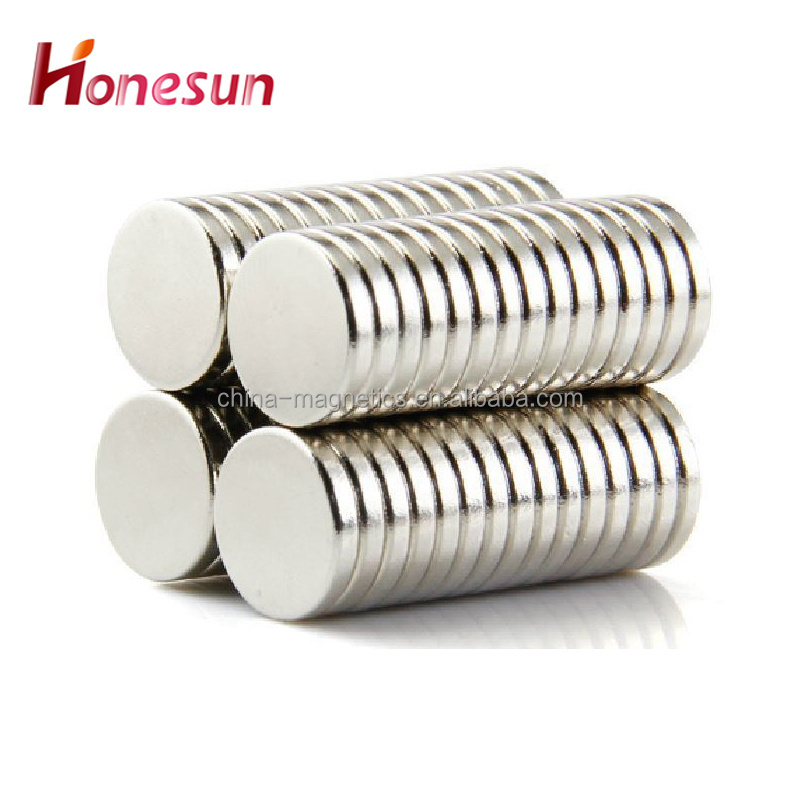 N42 grade neodymium strong round permanent magnet