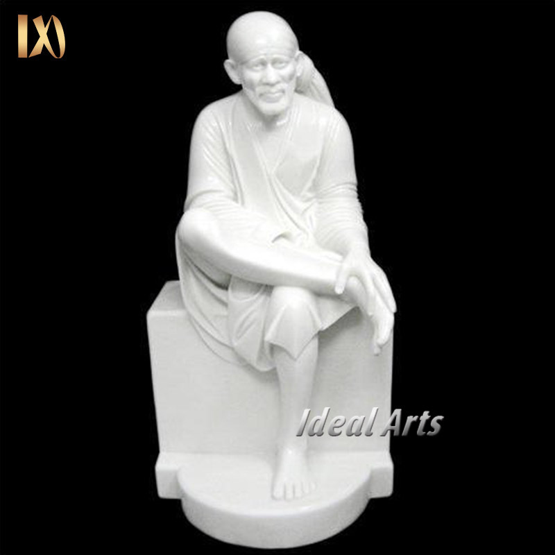 Ideal Arts Religious Statues Sai Baba marble Statue for sale