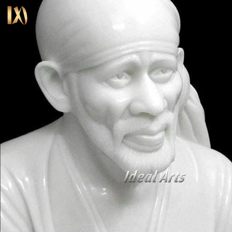 Ideal Arts Religious Statues Sai Baba marble Statue for sale