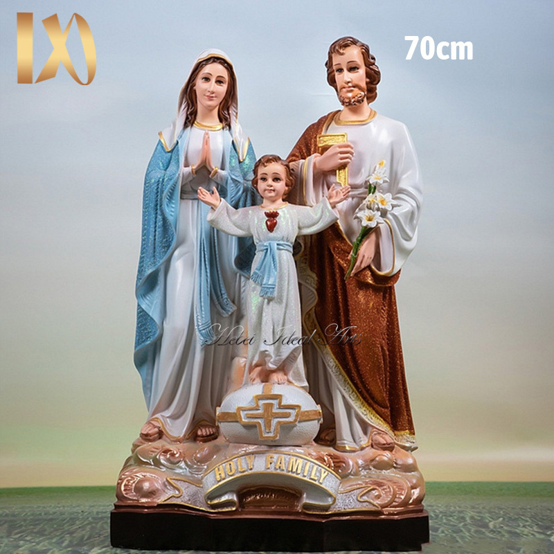 Ideal Arts catholic jesus white virgin mary statue religious catholic statues wholesale