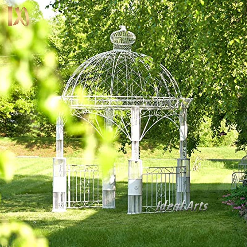 Ideal Arts outstanding wedding gazebo arch metal dome gazebo