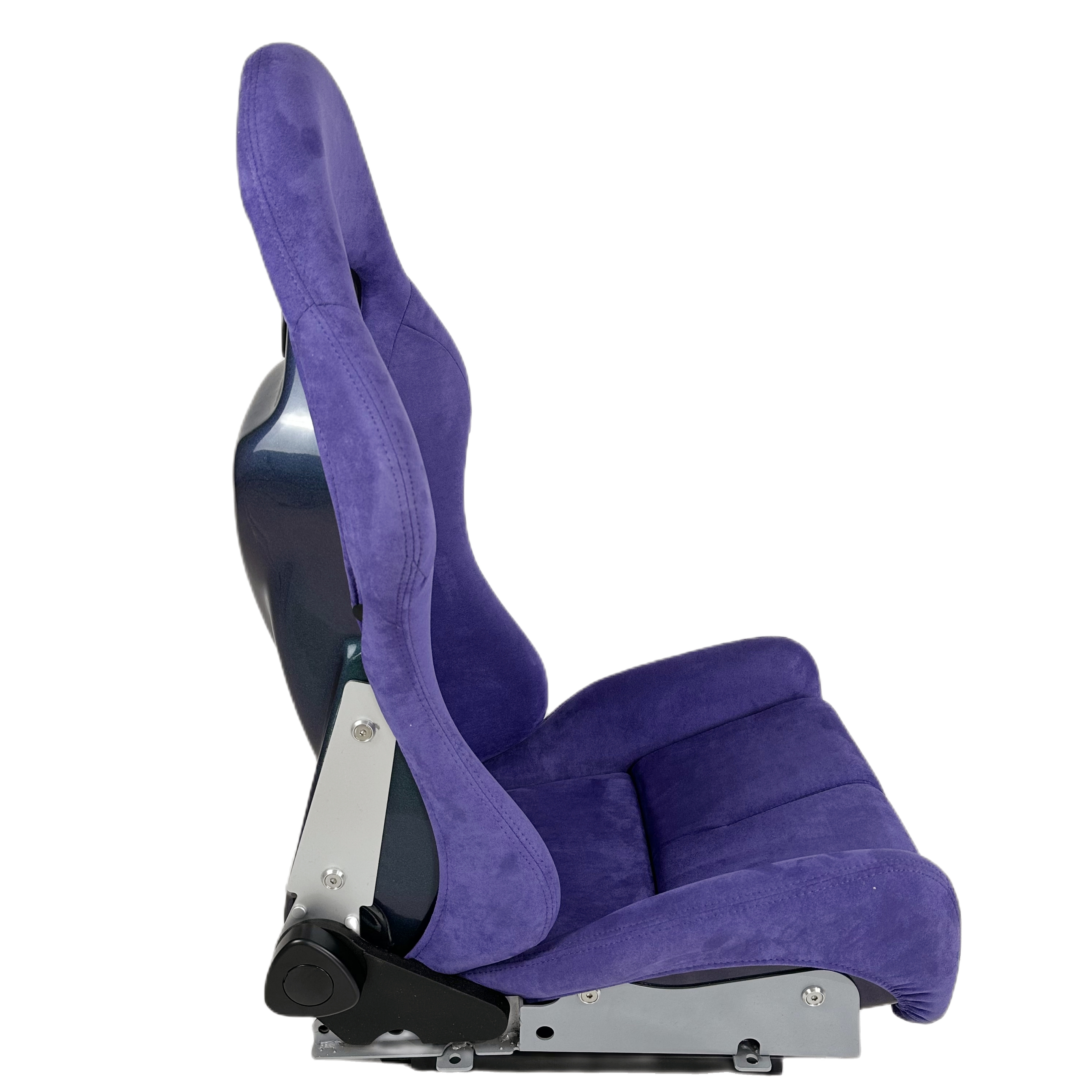 Custom logo color Metallic Flakes fiber glass with mount racing seat car seat bucket seat