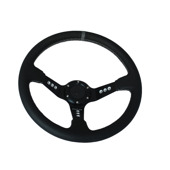 TRAPLY Customized Color Leather Steering Wheel Racing For Racing Simulator Ps4