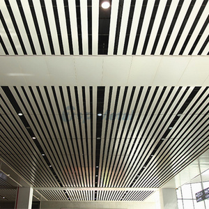 Interior Decoration Ceiling System Aluminum Strip Ceiling Panels