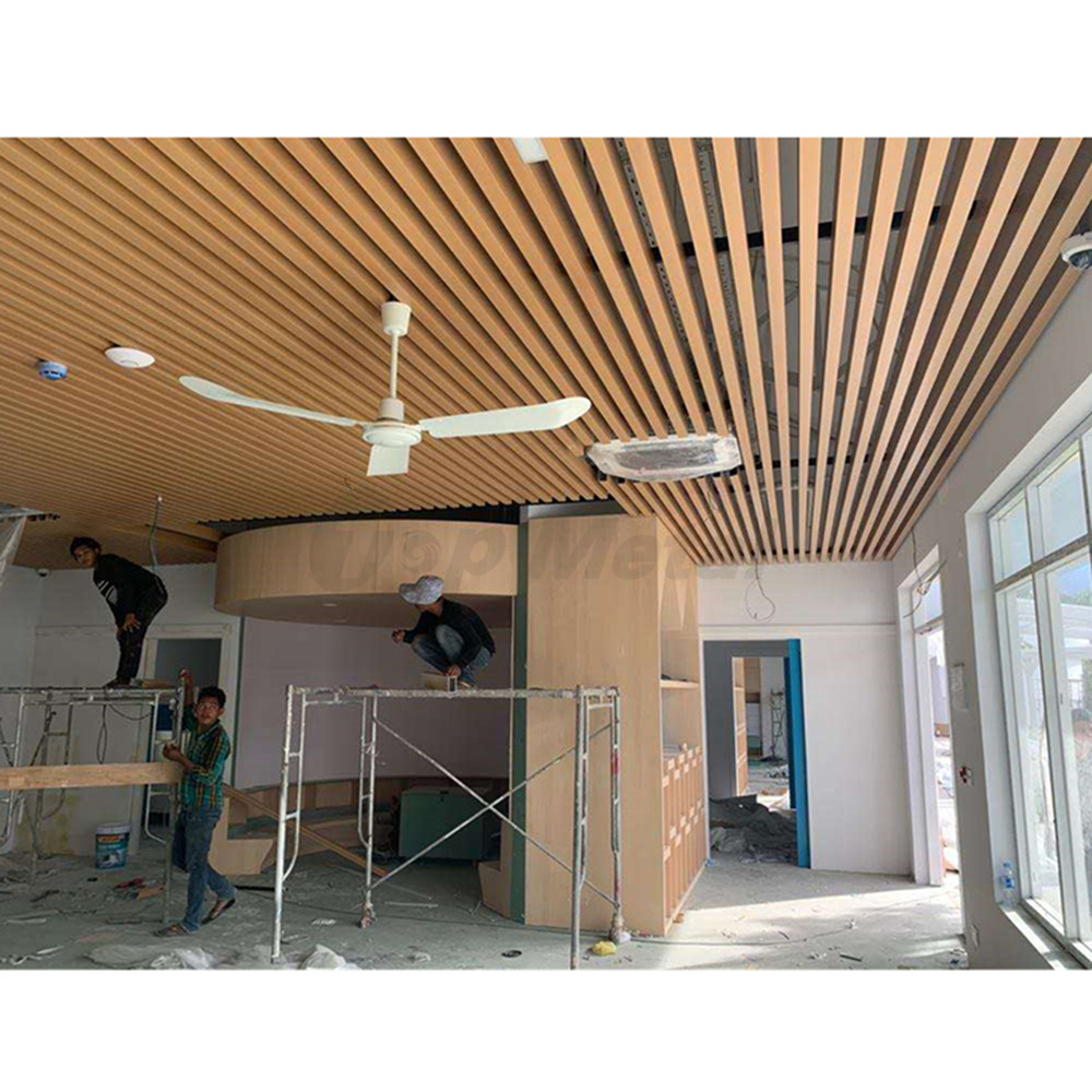 Easy To Install Ceiling System Design Office Aluminum Suspended Ceilings