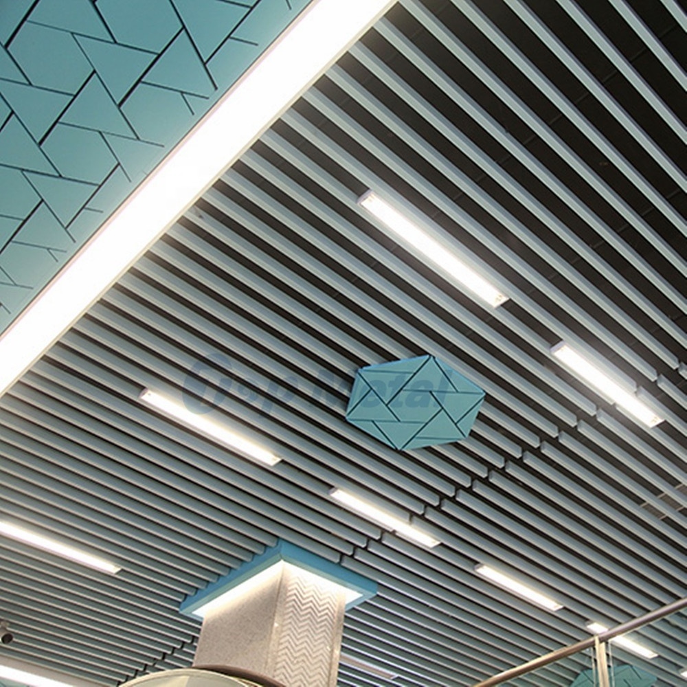 Metal Ceiling Decorative Suspended Aluminum Ceiling Baffle for Building Material