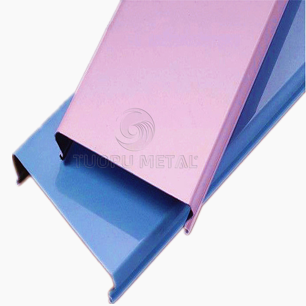 Aluminum Slat Suspended Metal Ceiling Aluminum Panels Strip Ceiling System