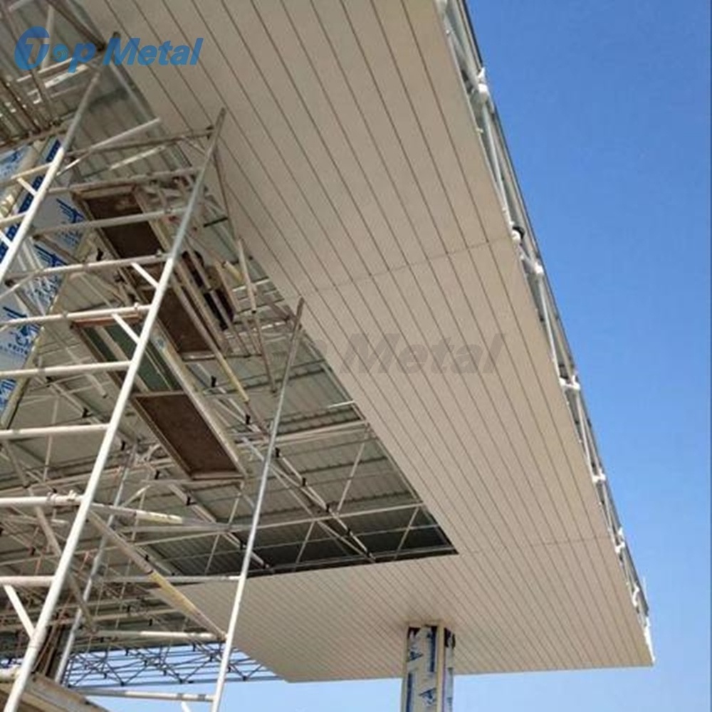 Aluminum Slat Suspended Metal Ceiling Aluminum Panels Strip Ceiling System