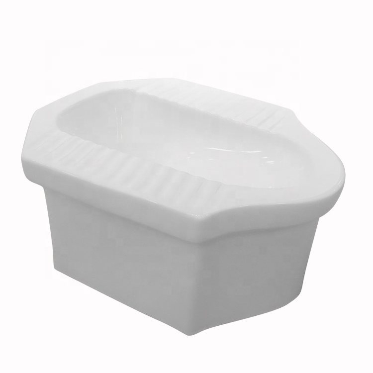 ceramic wc squatting pan cheap Thiailand squat pan with platform bathroom squat toilet bowl sanitary ware