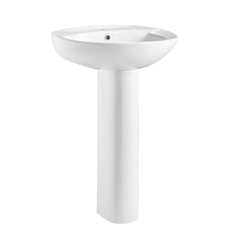 ACQUA hot model ceramic washdown p trap two piece toilet with pedestal basin