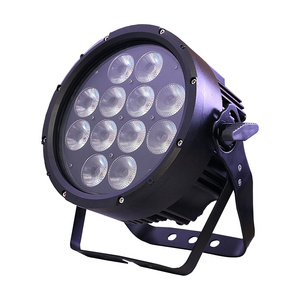 MITUSHOW par 12Leds 12W RGBWA 5in1 outdoor led par can stage light IP65 par Stage Light