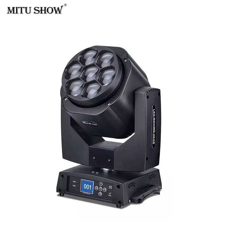 MITUSHOW Guangzhou Mini Bee Eye 7X15w  Bee Eye Moving Head Lighting for Dj Disco Night Club Bar