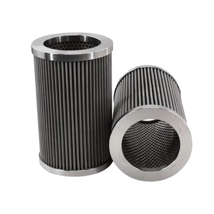 Wholesale Industrial Replacement Stainless Steel Mesh Sintered Hydraulic Oil Filter Cartridge