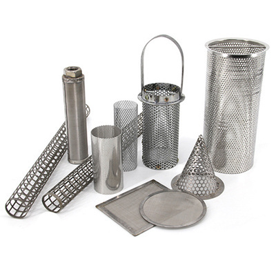 High Quality Stainless Steel Perforated Metal Tube BBQ Particle Smoking Exhaust Filter Tube