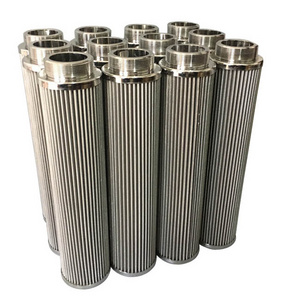 Wholesale Industrial Replacement Stainless Steel Mesh Sintered Hydraulic Oil Filter Cartridge