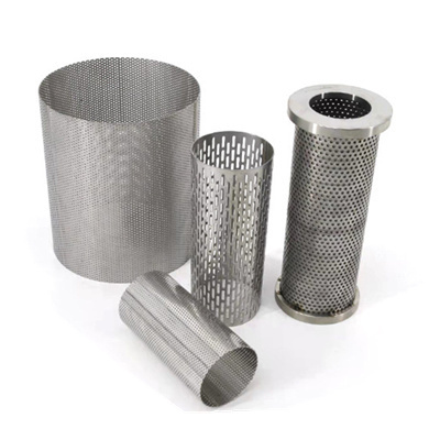 High Quality Stainless Steel Perforated Metal Tube BBQ Particle Smoking Exhaust Filter Tube