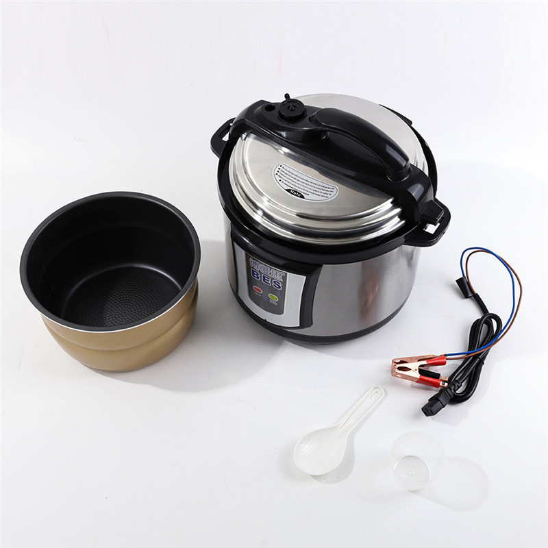 DC Multicooker Electric Rice Cooker Multifunction  Heating Pressure Cooker For Kitchen Non-Stick Electric Pressure Cooker 5L