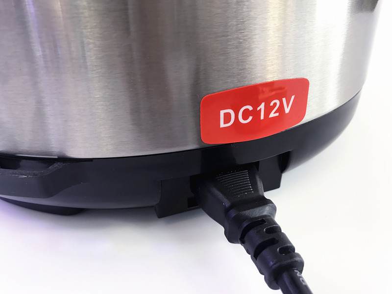 12V 24V Dc Solar 2.8L Litre German Steel Cooker Electric Power Pressure Cookers  With Gauge Brand On Sale