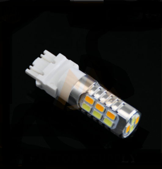 Auto LED Bulb S25 T20 1157 3157 7443 22SMD 5630 Switch Back Yellow White for Car Turning Signal Light