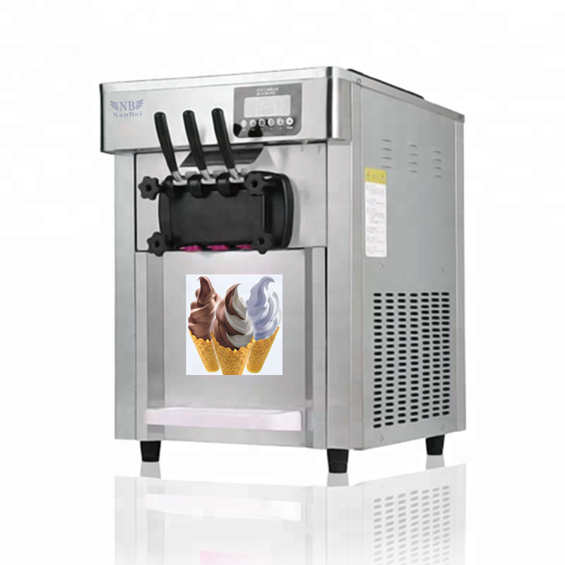 40L/H Commercial 3 flavor taylor soft ice cream machine price