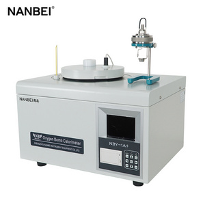 Semi fully automatic food coal laboratory heat capacity oxygen bomb calorimeter price