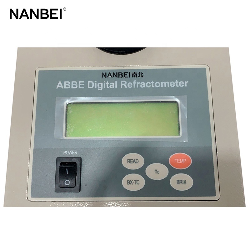 Laboratory NB-2S Refractive index nD 1.3000-1.7000  Digital Abbe Refractometer Brix Abbe Refractometer