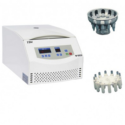 TD4 Biochemical analysis Laboratory 4500rpm 12 tubes 7ml Low speed Blood Serofuge Immunity Centrifuge