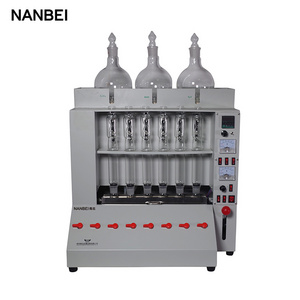 laboratory food quality testing equipment feed moisture crude fiber analyzer for food process