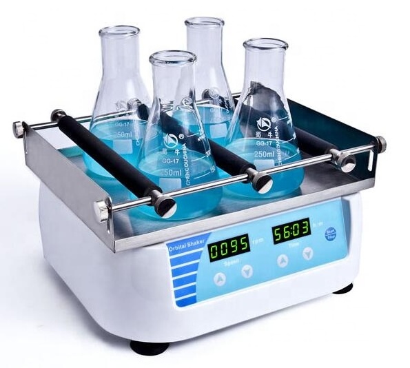 Biochemical orbital shaker incubator with digital temperature controller