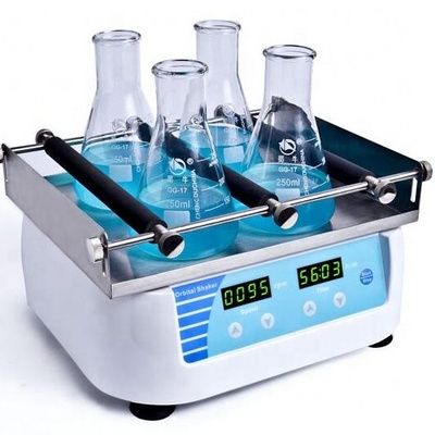 Biochemical orbital shaker incubator with digital temperature controller