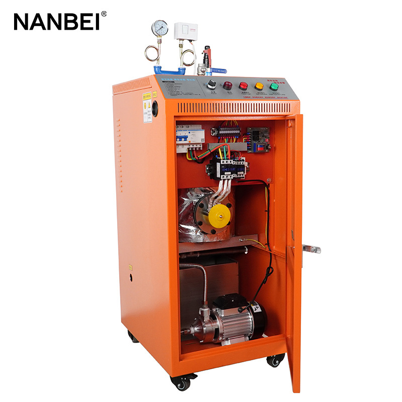 Small steam turbine generator electric water boiler for heating