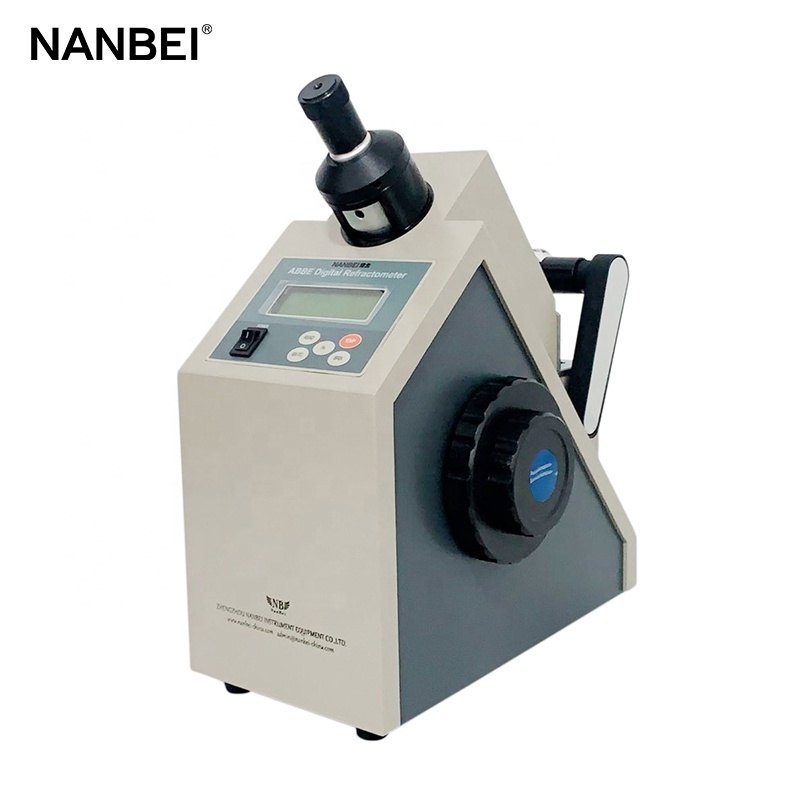 Laboratory NB-2S Refractive index nD 1.3000-1.7000  Digital Abbe Refractometer Brix Abbe Refractometer