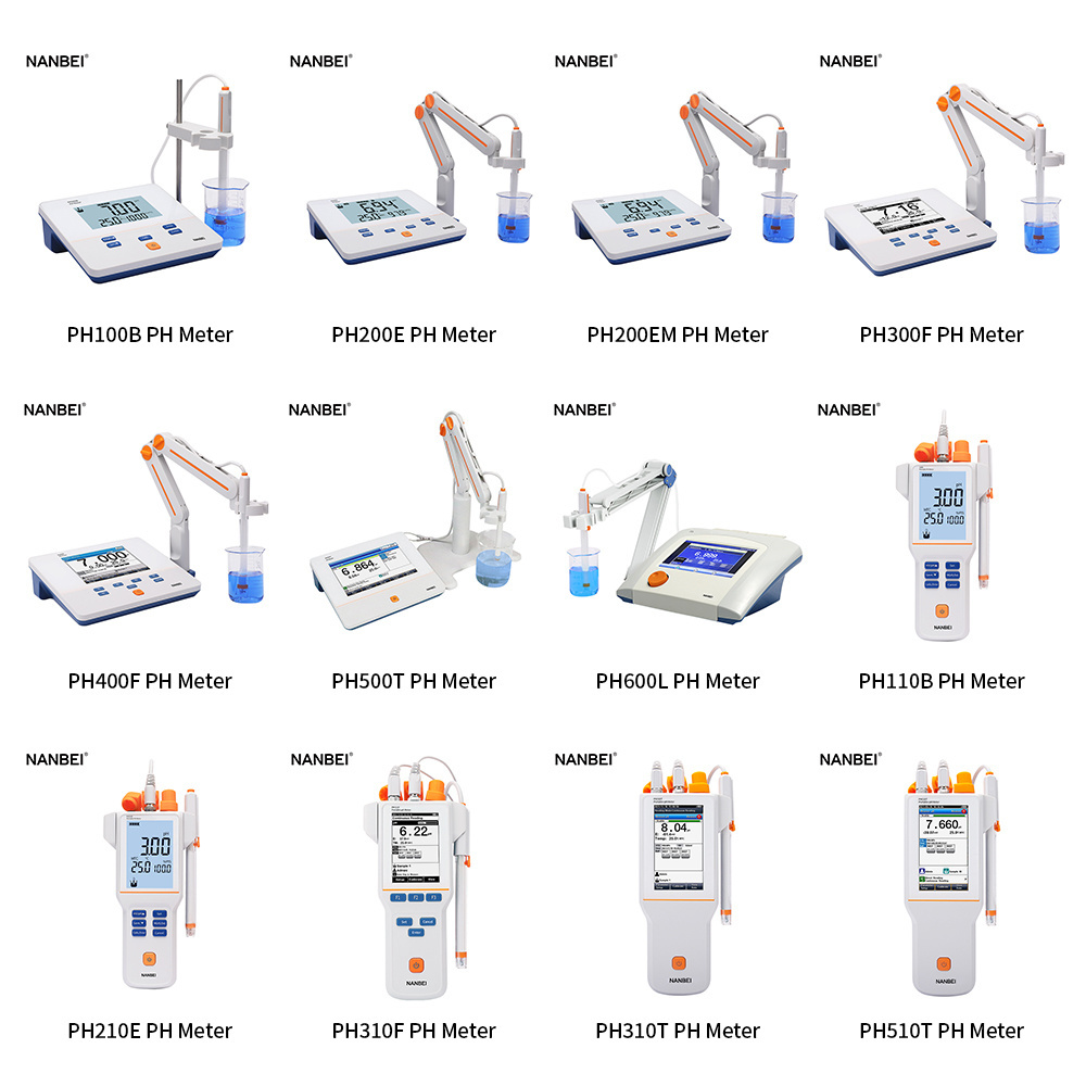 Lab tds/ec/ph/salinity/temp digital online ec ph meter tester with pc connect