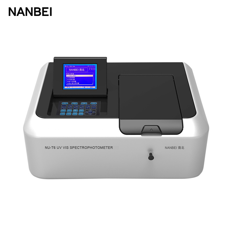 Biochemistry lab uv visible spectrophotometer for teaching