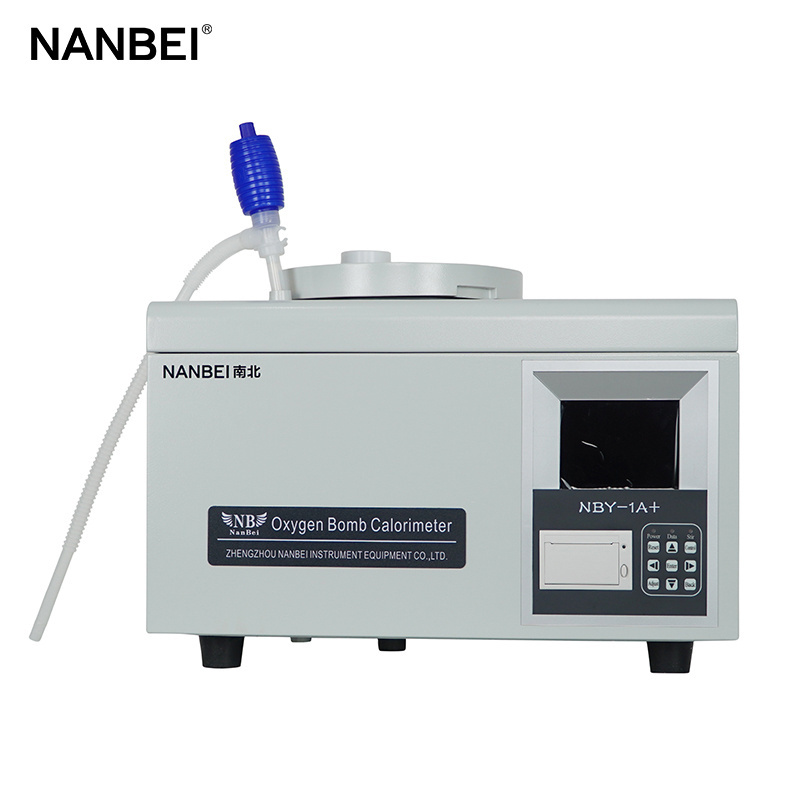 Semi fully automatic food coal laboratory heat capacity oxygen bomb calorimeter price