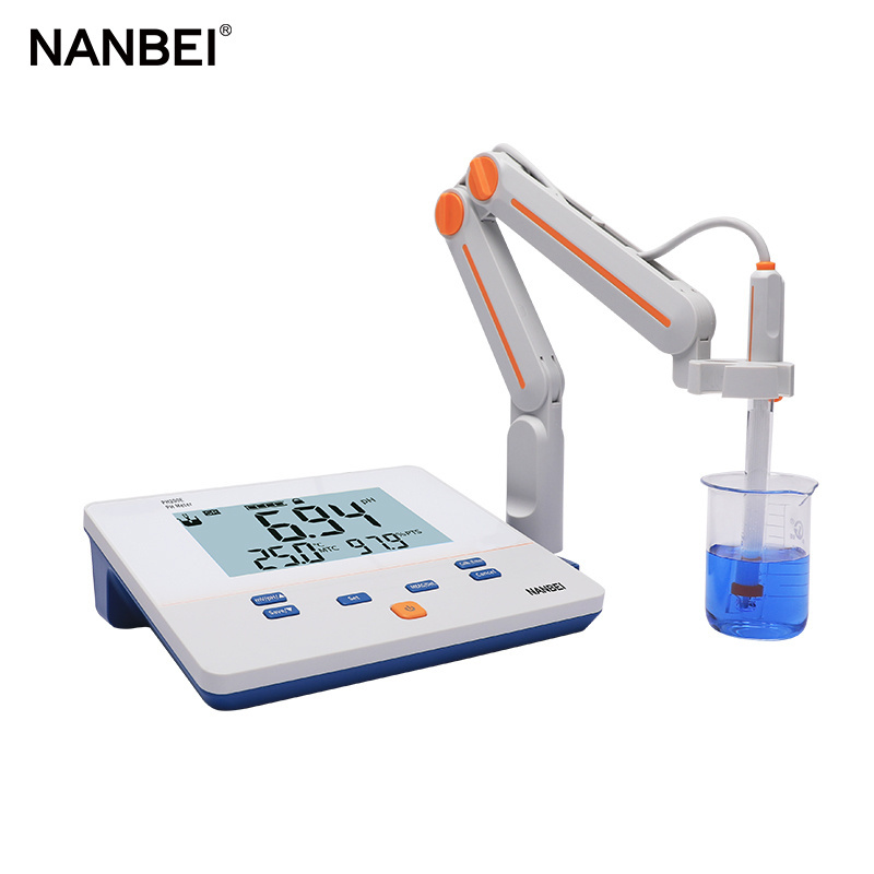 Lab tds/ec/ph/salinity/temp digital online ec ph meter tester with pc connect