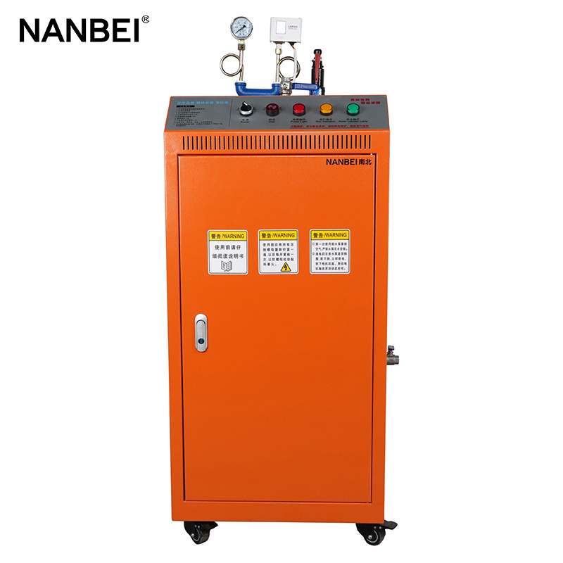 Small steam turbine generator electric water boiler for heating