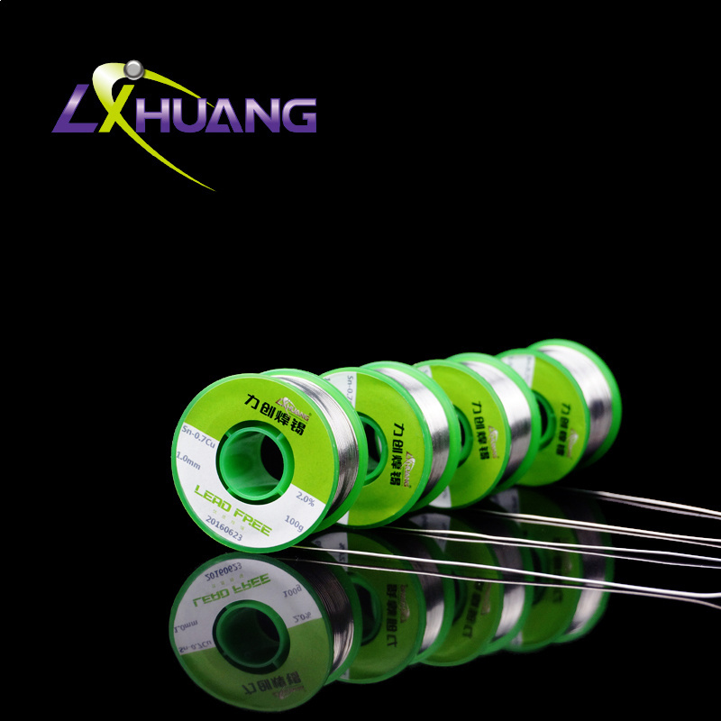 Lichuang OEM/ODM support Sn-0.3Ag-0.7Cu lead free solder wire low melting point good tin alloy for welding