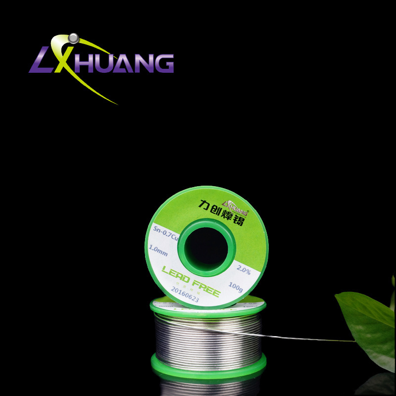 Lichuang OEM/ODM support Sn-0.3Ag-0.7Cu lead free solder wire low melting point good tin alloy for welding