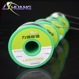 10PCS/BOX  no -clean Sn99.3/Cu0.7 soft solder lead free solder wire tin alloy copper wire for welding