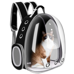 2023 Wholesale High Quality Portable Breathable Pet Backpack Out Walking Pet Dog Cat Backpack